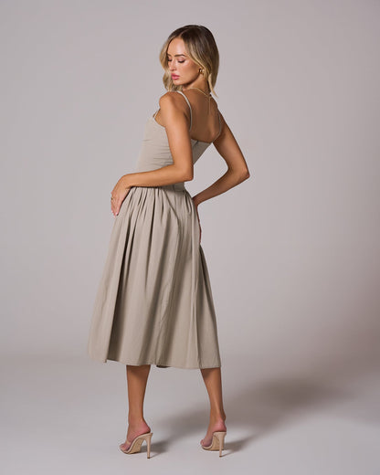 Corset Midi Dress