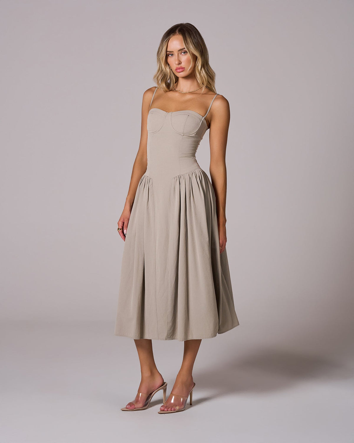 Corset Midi Dress