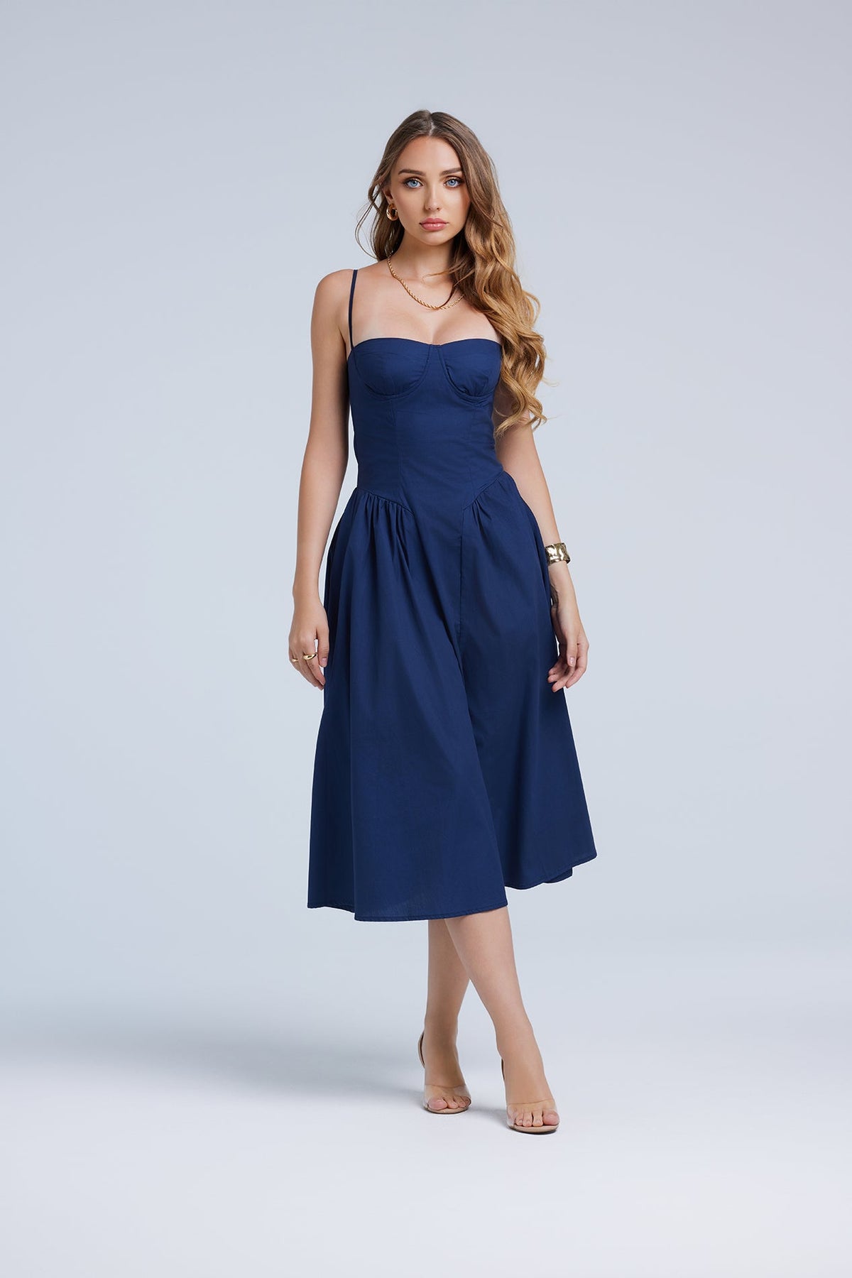 Corset Midi Dress