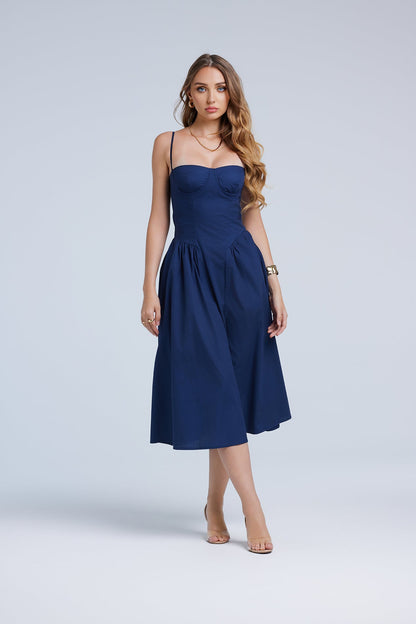 Corset Midi Dress