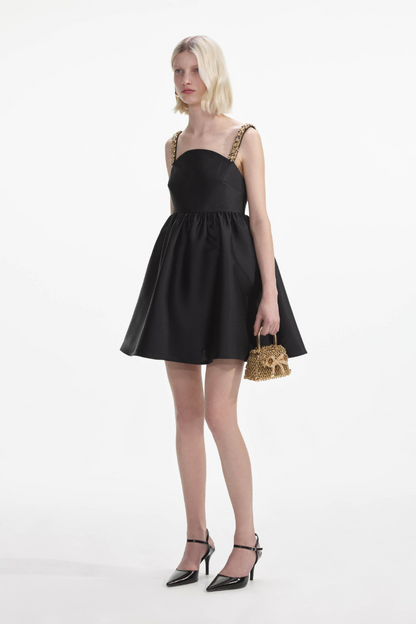 Jocelyne Spaghetti Mini Dress
