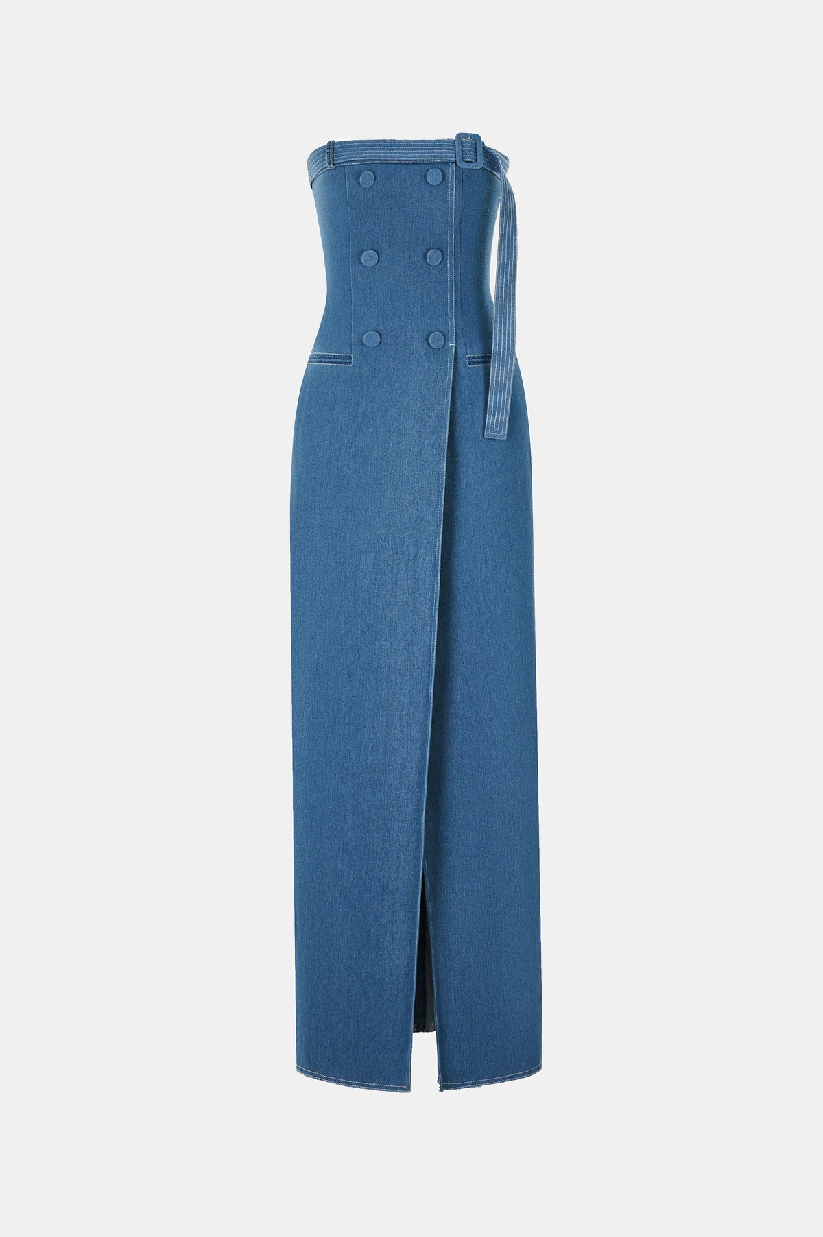 DENIM LONG DRESS