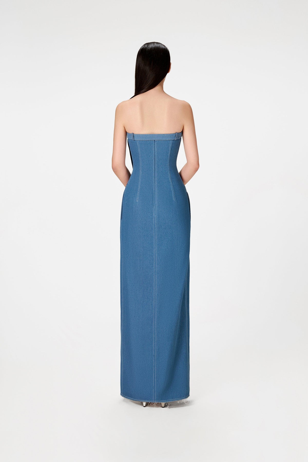 DENIM LONG DRESS