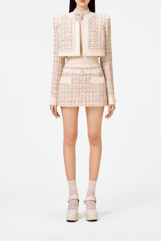 Pink Tweed Jacket