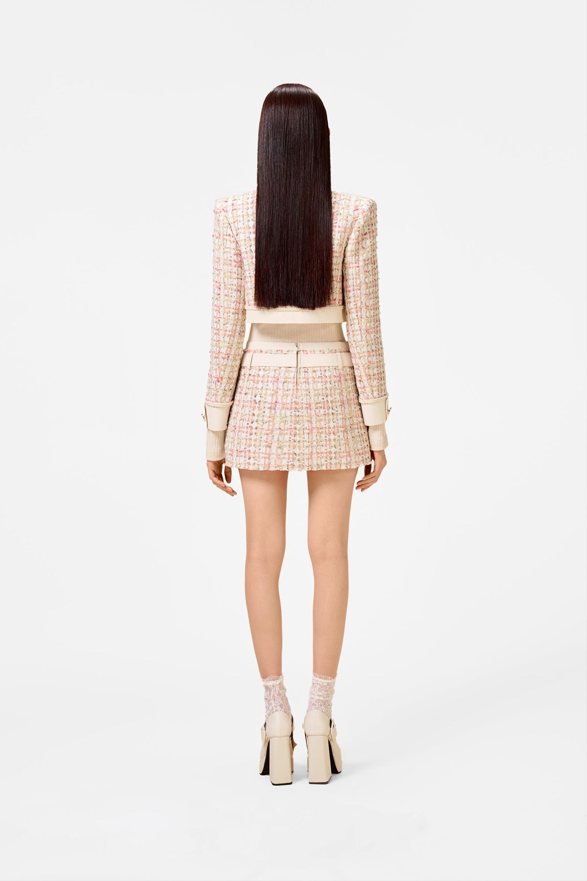 Pink Tweed Jacket