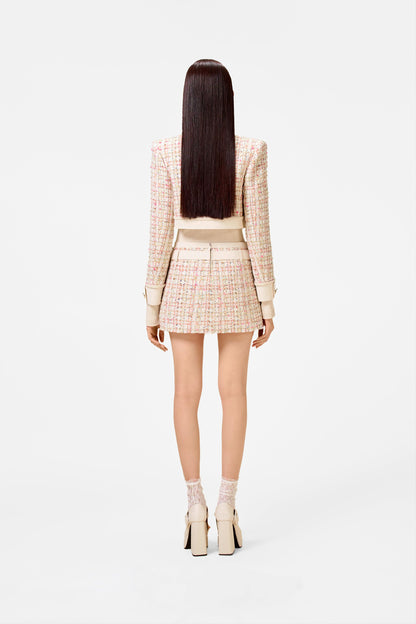 Pink Tweed Jacket