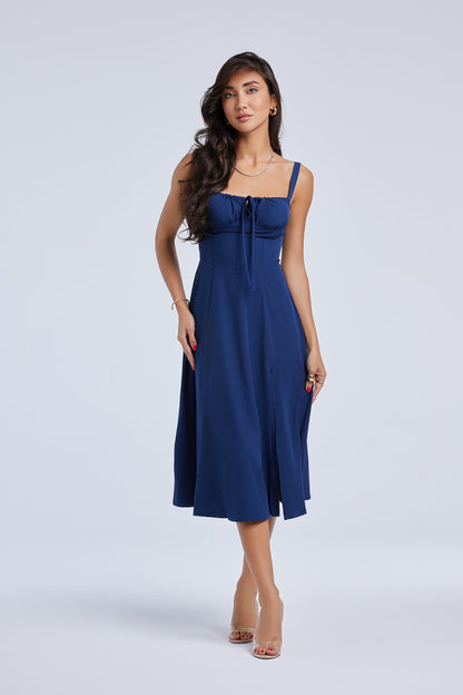 LOUISA Bustier Midi Dress