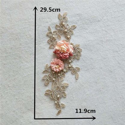 DIY polyester hand-sewn clothing accessories decoration cheongsam dress dress performance dress wedding dress decoration