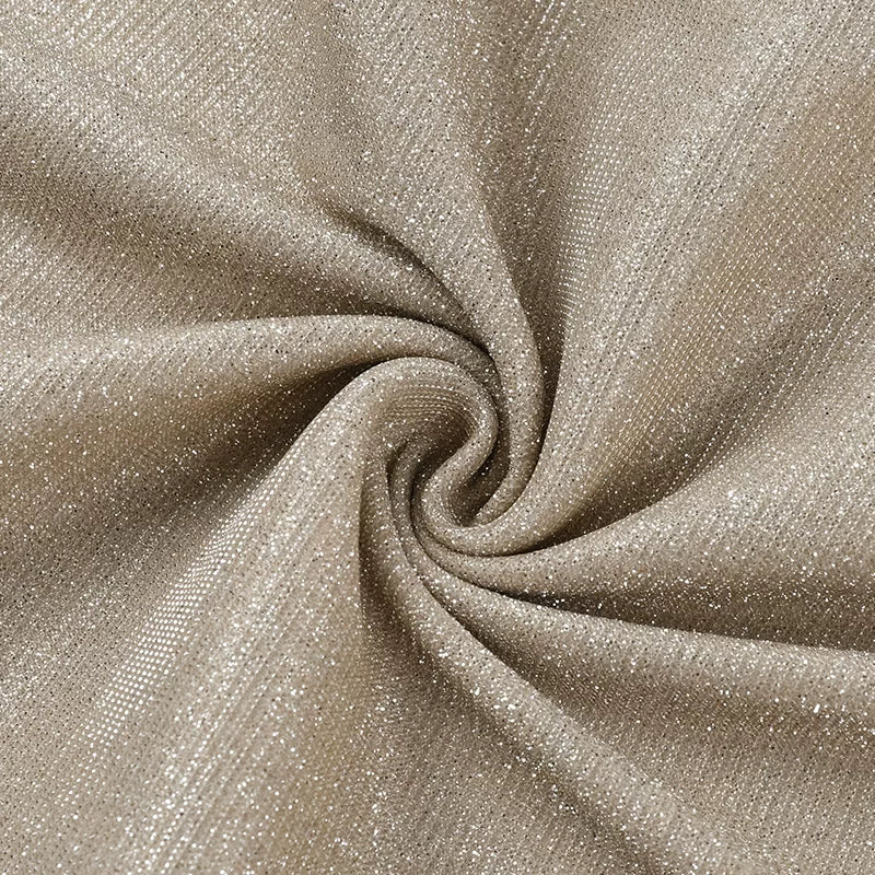 Marissa Midi Dress - Gold Sparkle