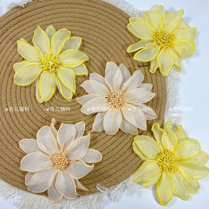 New handmade daisy 3D floral summer children's clothing accessories, swimwear, sexy lingerie, matching accessories