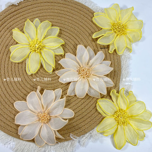 New handmade daisy 3D floral summer children's clothing accessories, swimwear, sexy lingerie, matching accessories
