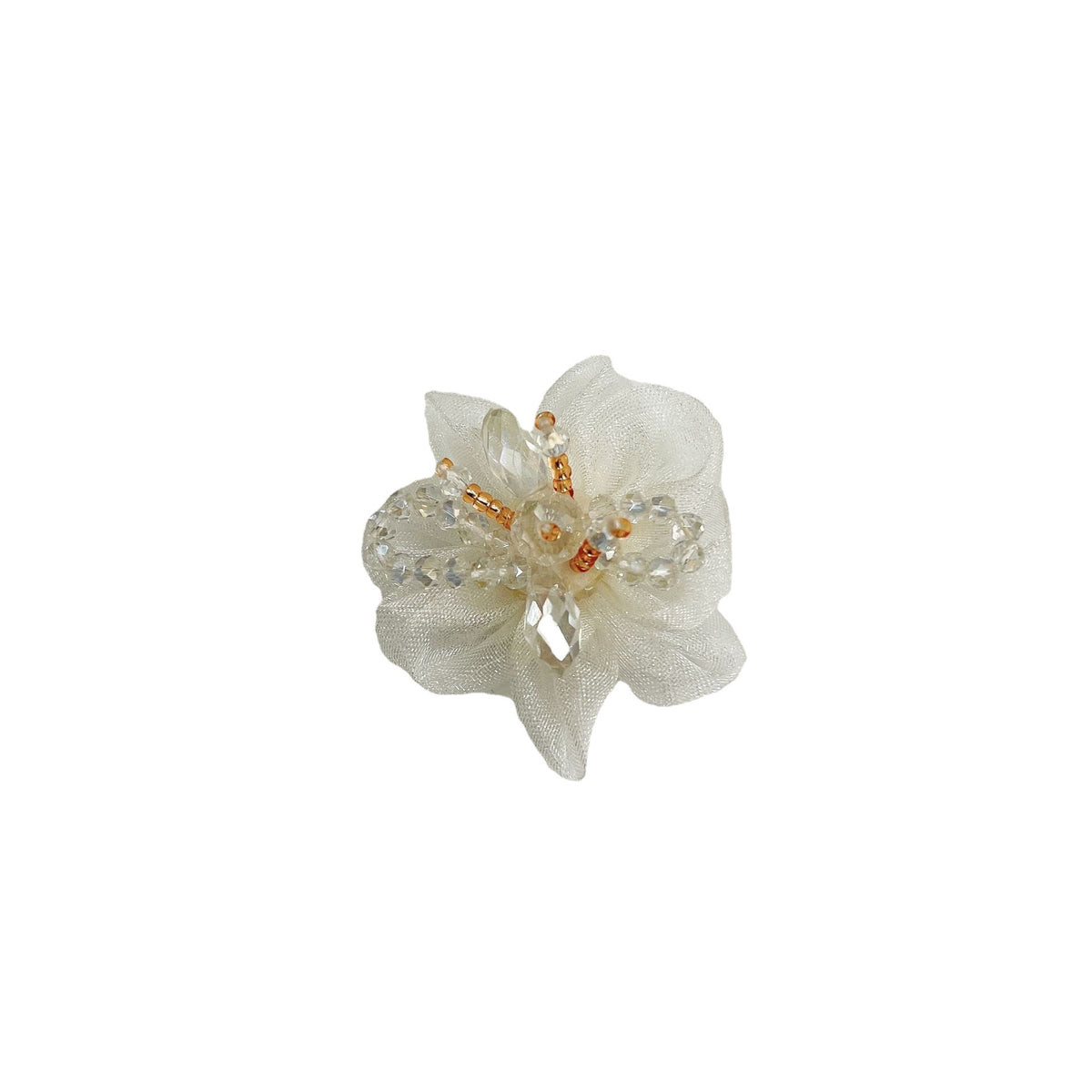 Super fairy three-dimensional flower flower piece, bridal headdress, veil, handmade DIY accessories, materials, women's clothing, flower appliqués, accessories