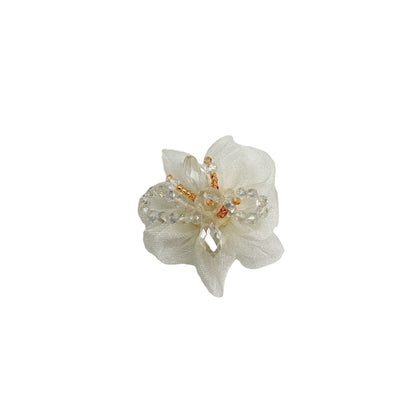 Super fairy three-dimensional flower flower piece, bridal headdress, veil, handmade DIY accessories, materials, women's clothing, flower appliqués, accessories