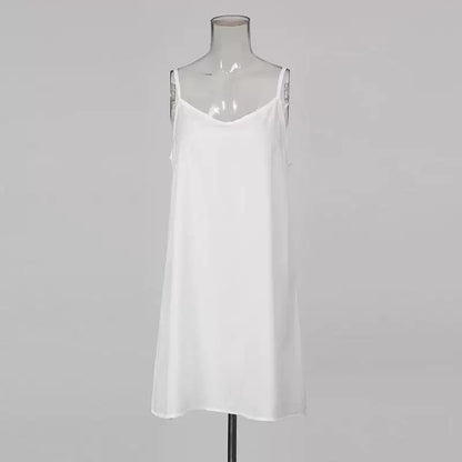 White Mandarin Collar Puff Sleeve Tiered Lace Midi Dress with Waist Sash