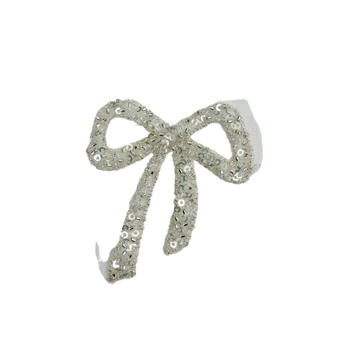 DIY accessories: butterfly headpiece, hair ornament, floral piece, bow, lace, beaded fabric sticker, children's shoes, hats, and luggage, 6.5*8