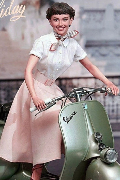 Roman Holiday' princess dress