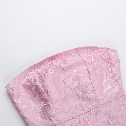 Salome Mini Dress - Blush