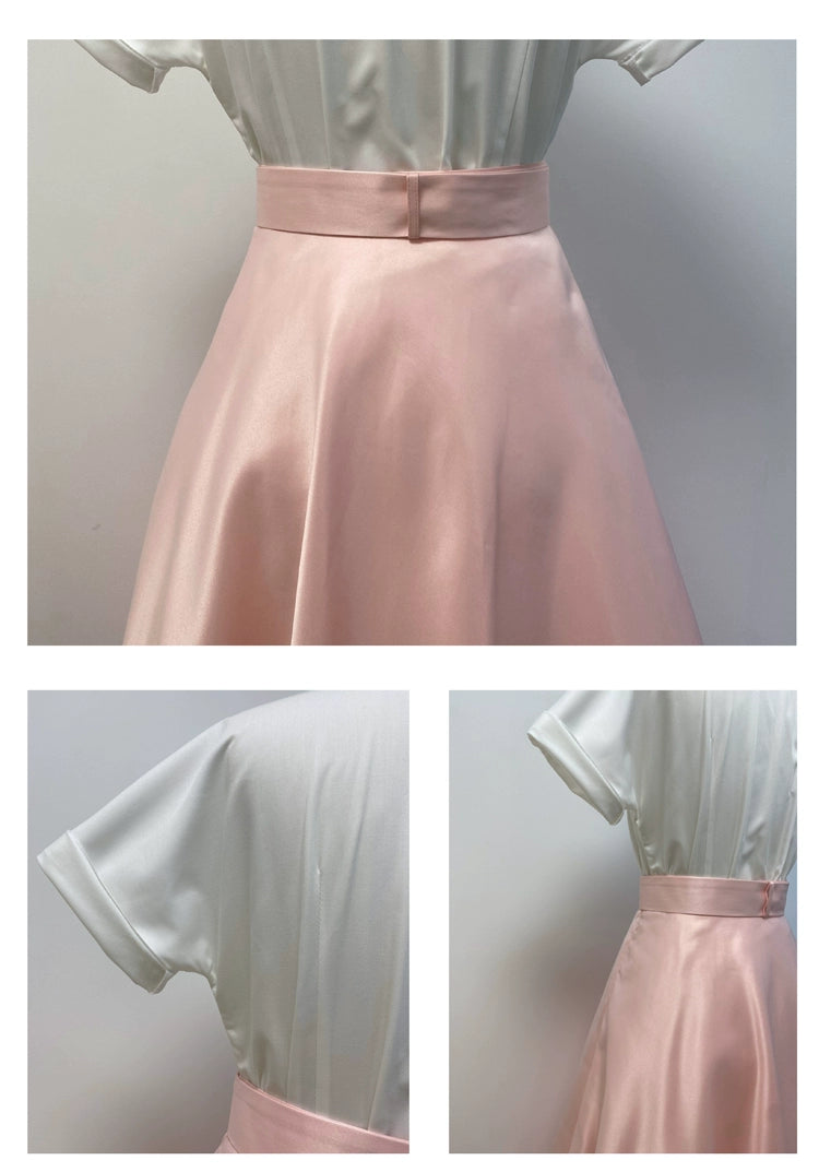 Roman Holiday Princess Anne Audrey Hepburn vintage pink tutu romantic set
