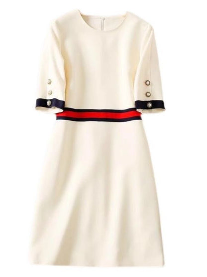 Kate White Elegant Dress