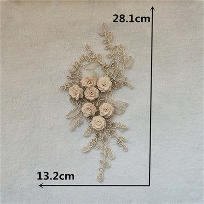 DIY polyester hand-sewn clothing accessories decoration cheongsam dress dress performance dress wedding dress decoration
