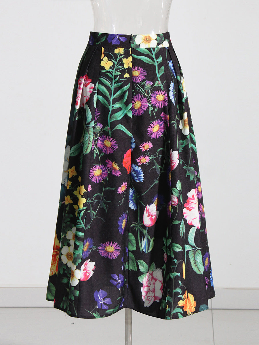 FLOWER PRINT TWO PIECES SET