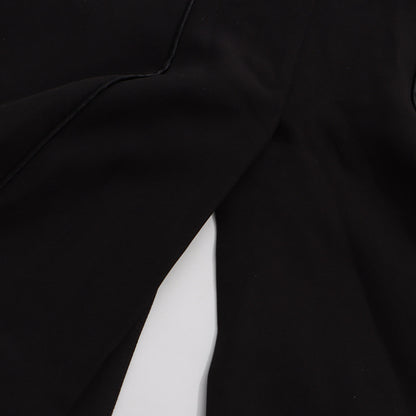 ashley Ruffle embellished Blazer in black