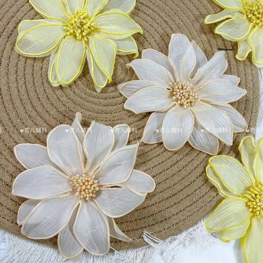 New handmade daisy 3D floral summer children's clothing accessories, swimwear, sexy lingerie, matching accessories