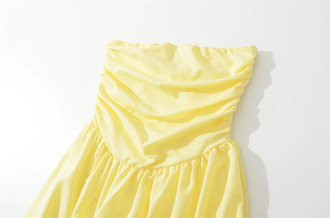 Jillian Maxi Dress - Lemon