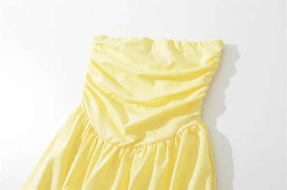 Jillian Maxi Dress - Lemon