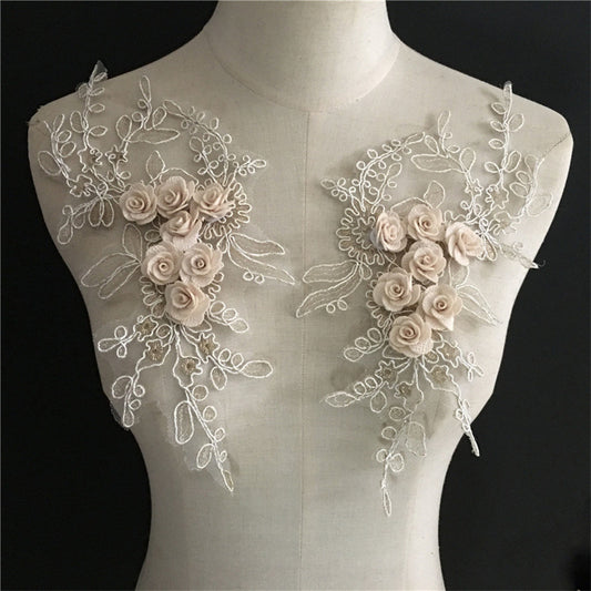 DIY polyester hand-sewn clothing accessories decoration cheongsam dress dress performance dress wedding dress decoration