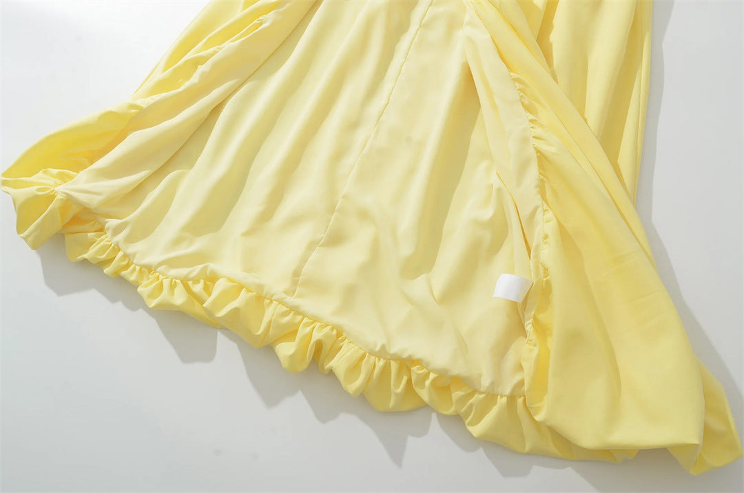 Jillian Maxi Dress - Lemon