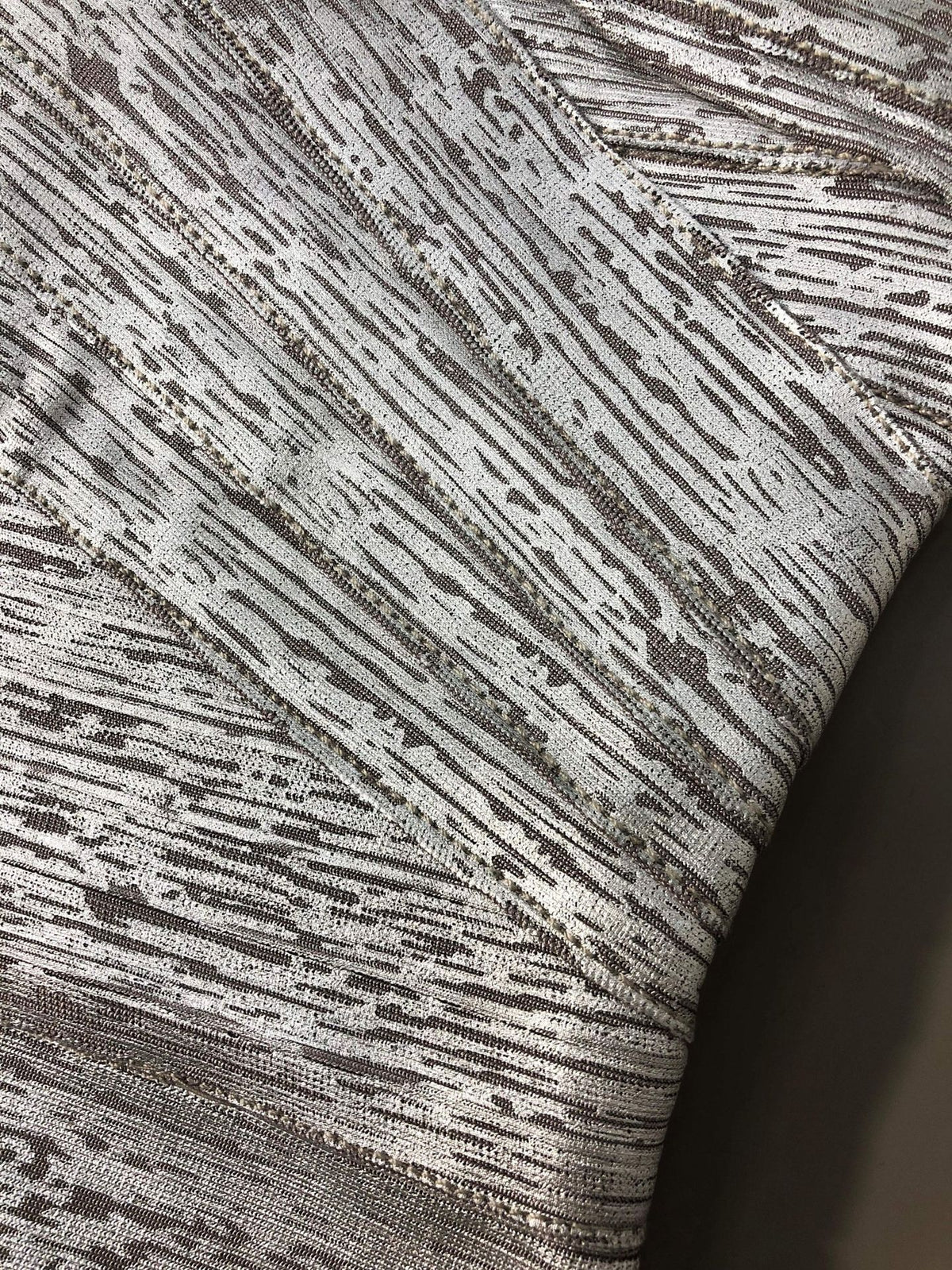 Silver Metallic bandage knit Bodycon Dress