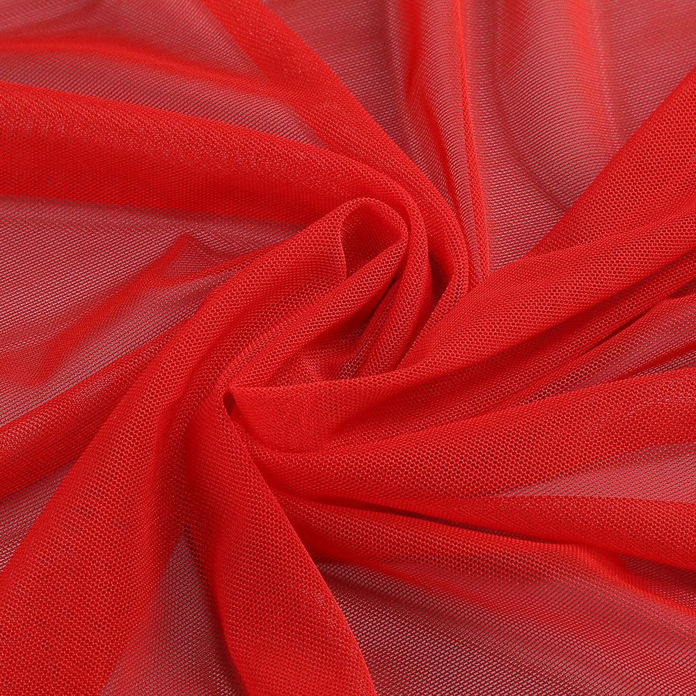 Asat Strapless Wrap Mini Dress - Red