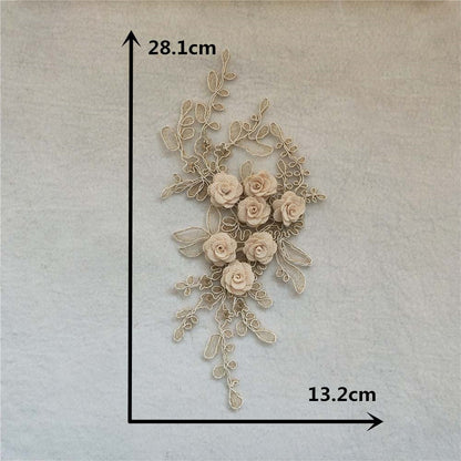 DIY polyester hand-sewn clothing accessories decoration cheongsam dress dress performance dress wedding dress decoration