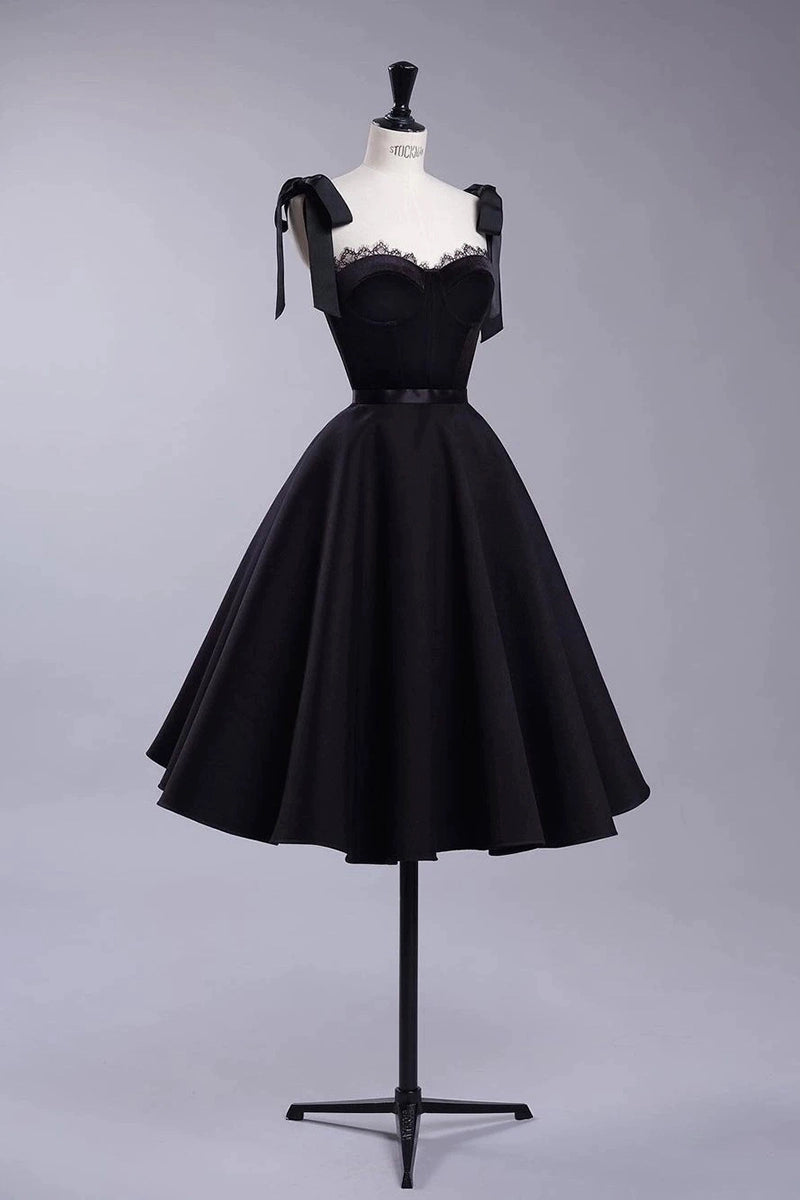 black velvet retro suspenders umbrella set dress