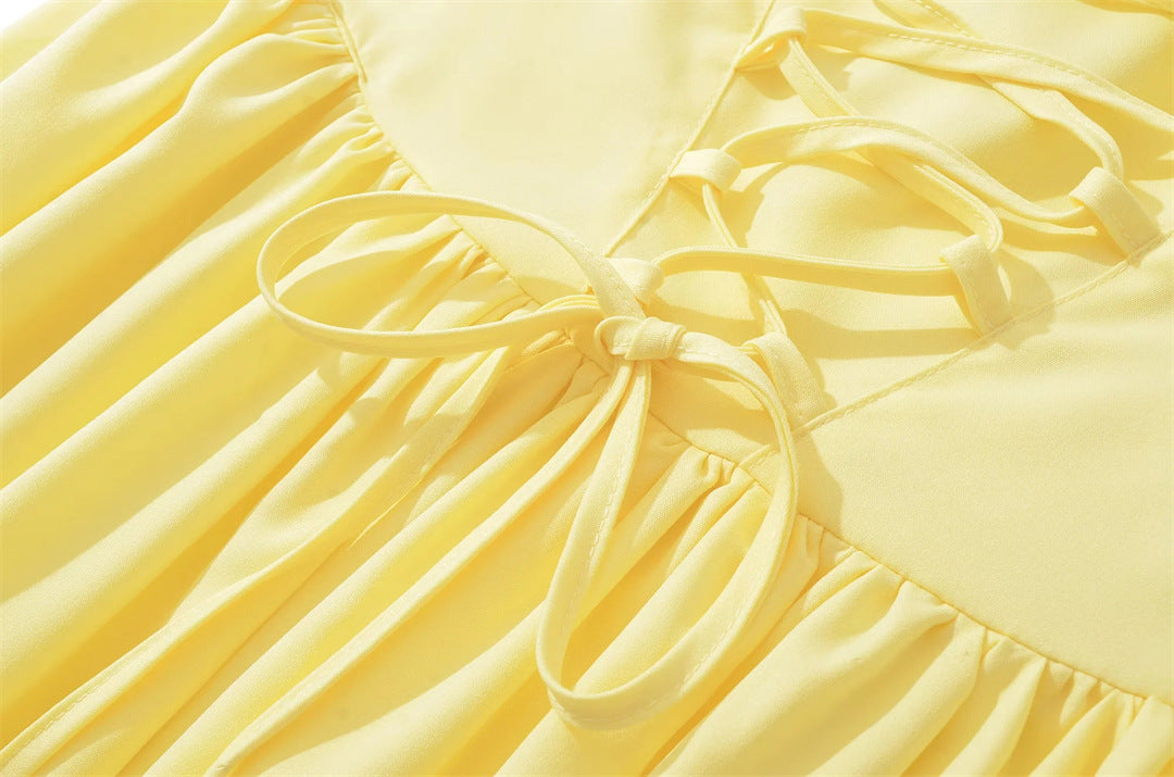 Jillian Maxi Dress - Lemon
