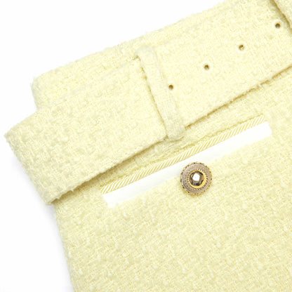sigrid Boucle Skort in Yellow