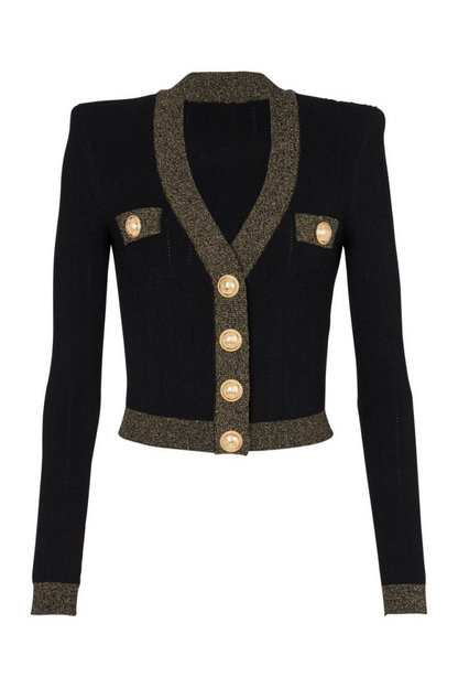 RYVIA BUTTONED KNIT CARDIGAN