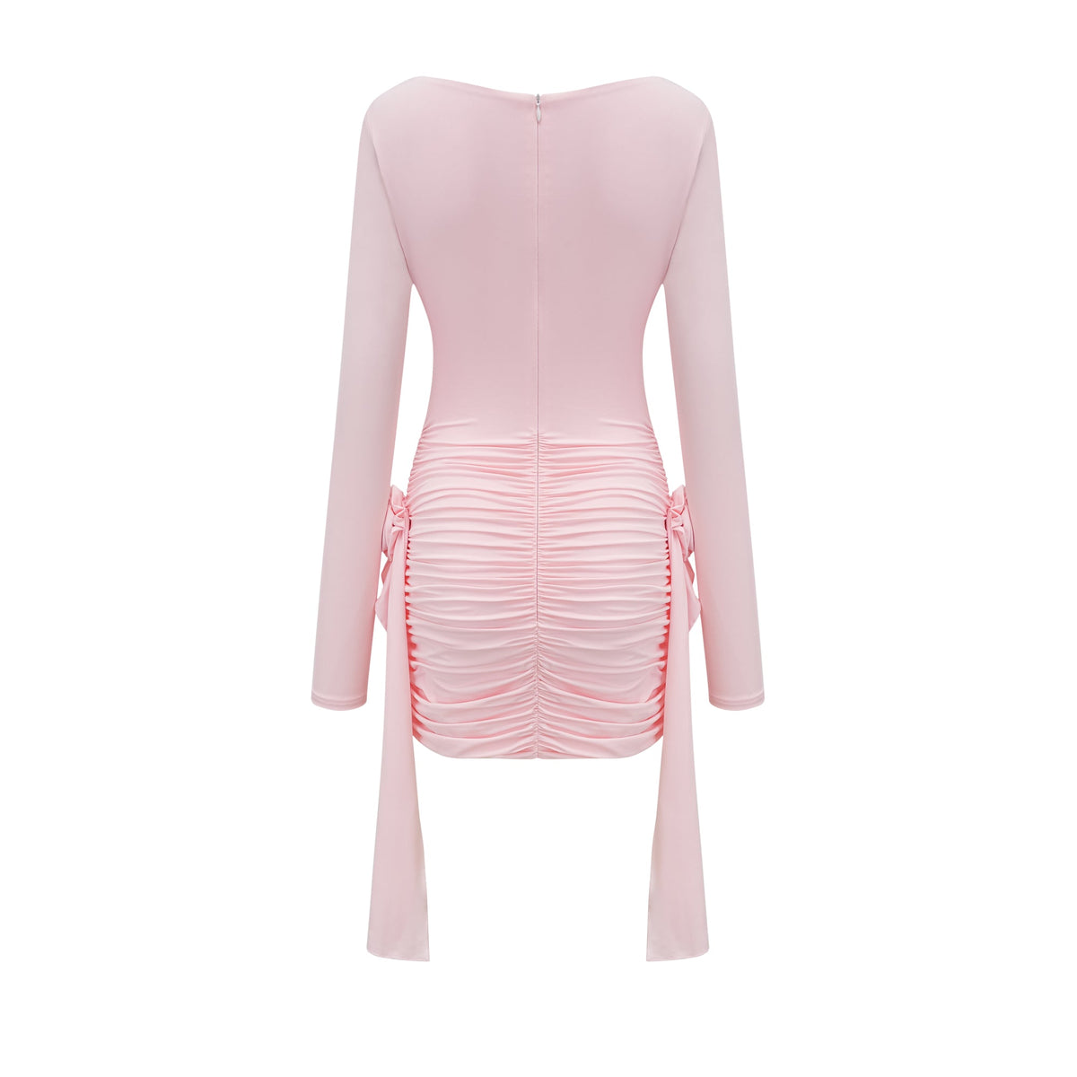 Chloé pink long-sleeved floral dress