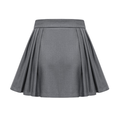 Bonita bow-detail top & skirt matching set