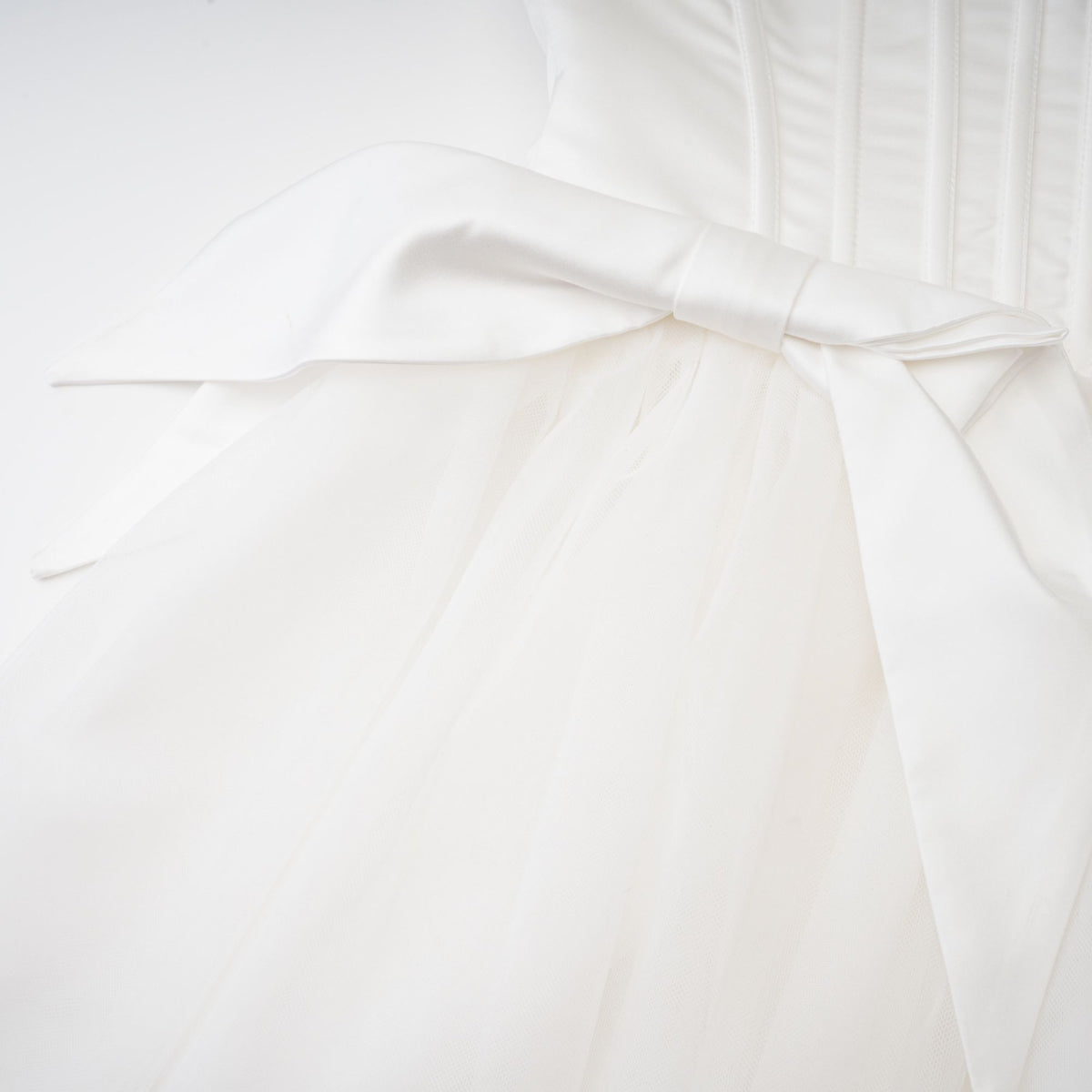 Joséphine corset tulle mini dress