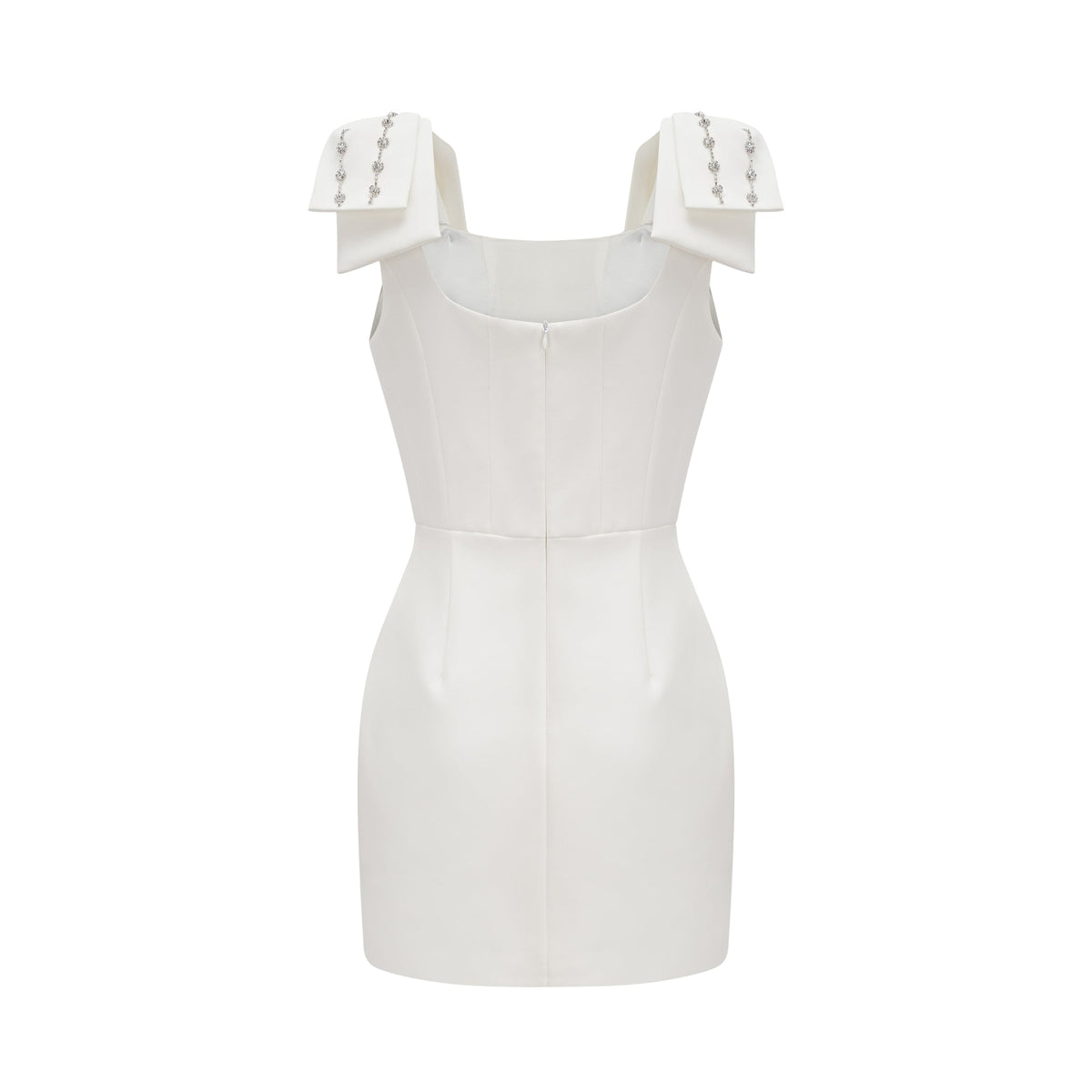 Ondine embellished bow-detail dress