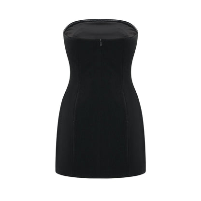 Jamiah embroidered-star mini dress