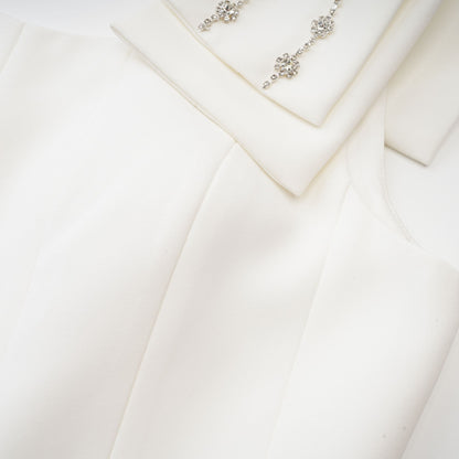 Ondine embellished bow-detail dress