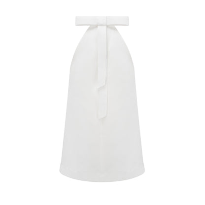 Aubrie faux-flower embellished dress