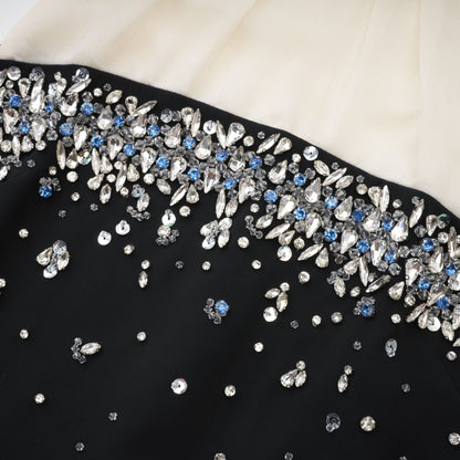 Octavia crystal-embellished mini dress