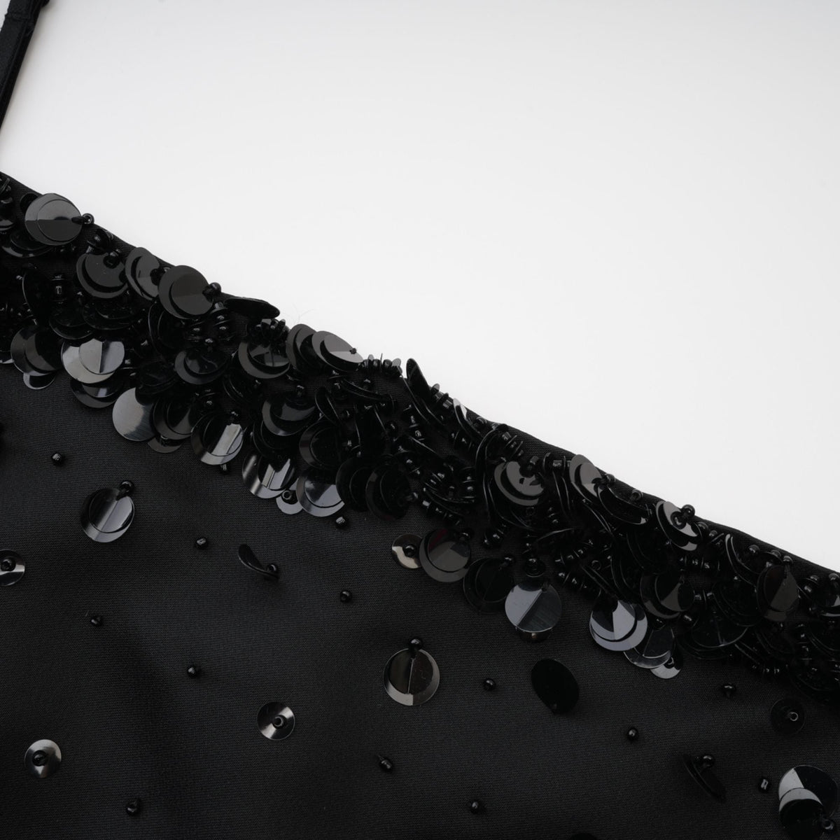 CHARLENE EMBELLISHED ASYMMETRIC DRESS
