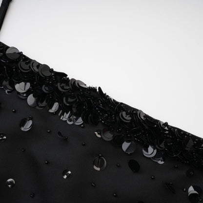 CHARLENE EMBELLISHED ASYMMETRIC DRESS