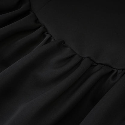 CHARLENE EMBELLISHED ASYMMETRIC DRESS