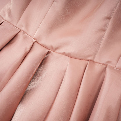 Catiana bow-detail flared dress